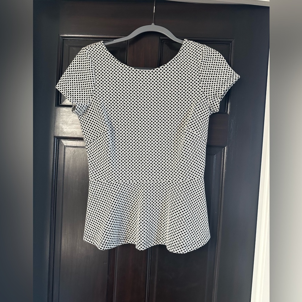 Banana Republic peplum top - size 6